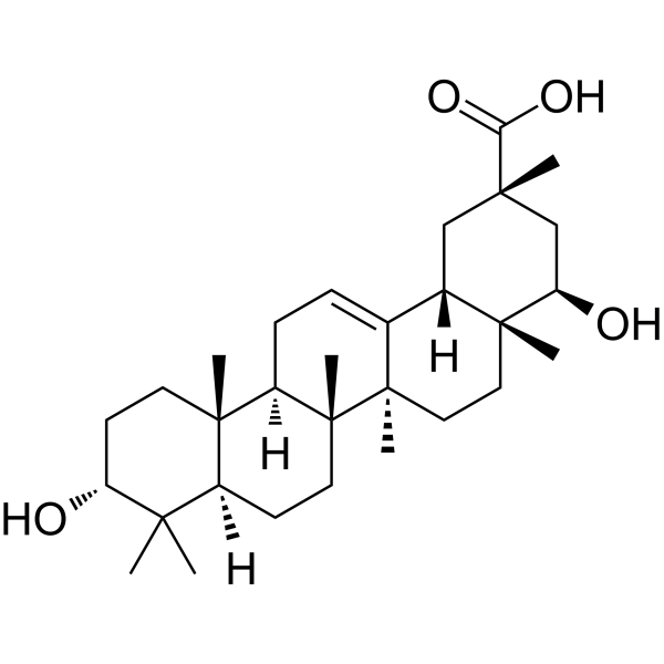 3α,22β-Dihydroxyolean-12-en-29-oic acid 808769-54-2